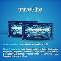Travel Lite Alcohol-Free Hand Wipes with Aloe Vera and Vitamin E, 200ct — image 7