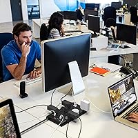 SUPERDANNY Power Strip Surge Protector with 22 AC Outlets and 6 USB Ports — image 8