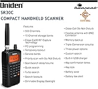 Uniden Bearcat SR30C Handheld Scanner — image 5