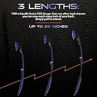 baKblade 3.0 Stealth Back Shaver – 23″ Handle — image 2