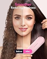 Wavytalk Hair Straightener Brush, Pink — image 2