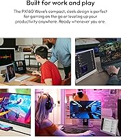 Pixio PX160 Wave Pink 15.6-inch Portable Monitor — image 6