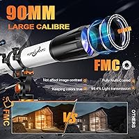 PISEZ 90mm Refractor Telescope 800mm — image 2