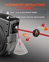 WILAWELS Retractable Extension Cord Reel 45FT 12AWG/3C SJTOW — image 3