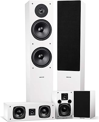 Fluance Elite SXHTBWH 5.0 Channel Speaker System