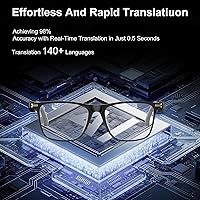 MNVOEQ T6 AI Bluetooth Translation Smart Glasses — image 2