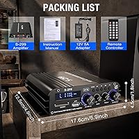 Facmogu S-299 4.1CH Bluetooth Power Amplifier — image 7