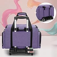 LUXJA Rolling Nail Polish Organizer, Purple — image 7