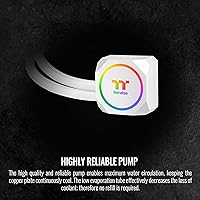 Thermaltake TH120 ARGB Motherboard Sync Snow Edition Liquid Cooling System — image 5