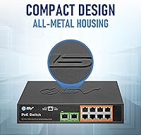 BV-Tech POE-SW802G 8-Port Gigabit PoE+ Switch — image 7