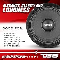 DS18 PRO-ZXI6M 6.5″ Mid-Range Car Audio Loudspeaker — image 4