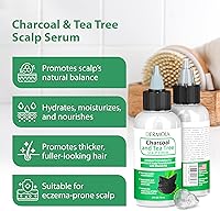 DERMOIA Scalp Serum with Charcoal & Tea Tree - 2oz — image 4