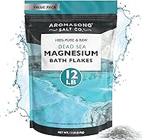 Aromasong Magnesium Flakes for Bath - 12 LB Resealable Pack — image 9