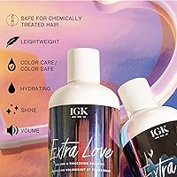 IGK Extra Love Volume & Thickening Shampoo and Conditioner Set 8 Oz — image 4