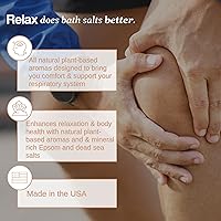 Relax Spa & Bath Epsom & Dead Sea Salts Aromatherapy Bath Salts — image 5