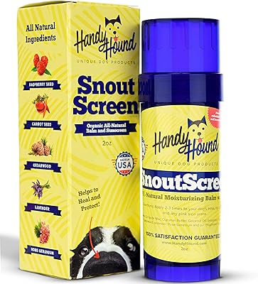 SnoutScreen Dog Nose and Paw Balm 2 oz