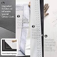 GYUEM 18ft Inflatable Outdoor Projector Movie Screen — image 4