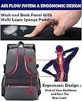 ProEtrade Laptop Backpack for College, Travel, and Work (Purple, 15.6-inch) — image 5