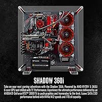 Thermaltake Shadow 360i Gaming Desktop with AMD Ryzen 5 3600, RTX 3060 Ti, 16GB RAM, 1TB SSD — image 3