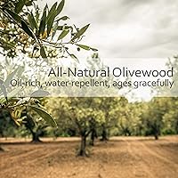 Redecker Natural Pig Bristle Nail Brush with Waxed Olive Wood Handle, 3-3/4-Inches — image 7