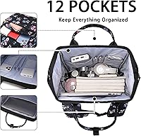 Hidds Laptop Backpack Purse for Women 15.6 Inch — image 3