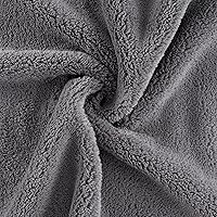 Arkwright Microfiber Coral Fleece Salon Towels, 16 x 27 in, Grey, Case of 60 — image 4