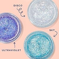 UNICORN SNOT Holographic Face & Body Glitter Gel 3-Pack (Disco/UV/Sky) — image 2