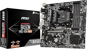 MSI B450M PRO-VDH Max Motherboard Review
