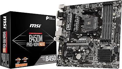 MSI B450M PRO-VDH Max Motherboard