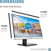 HP 24mh 23.8-Inch FHD Monitor — image 4