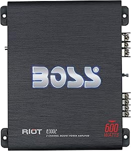BOSS Audio Systems R1004 Riot Series 4-Channel Amplifier Review