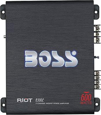 BOSS Audio Systems R1004 Riot Series 4-Channel Amplifier