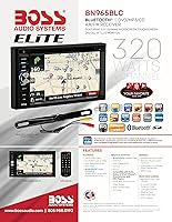 BOSS Audio Systems Elite BN965BLC Car GPS Navigation DVD Player — image 6