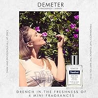 DEMETER Dark Flowers Humongous Miniature Set of 4 — image 4