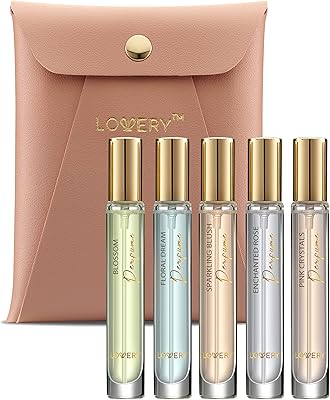 LOVERY Mini Perfumes for Women 5-Pack