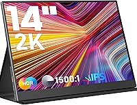 KEEPTIME 14-inch 2K Portable Monitor — image 1