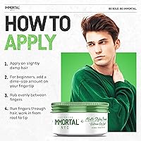 Immortal NYC Matte Styling Extreme Dry Look Pomade - 5.07oz — image 5