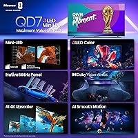 Hisense 75″ QD7 Series Mini-LED 4K Smart Fire TV — image 3