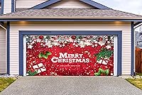 Lordaeron Christmas Garage Door Banner Decoration 6X13 FT — image 4