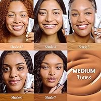 Naked Sundays BeautyScreen SPF 50 Mineral Peptide Foundation Tint 4 Medium Honey 1.01 fl oz — image 5