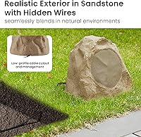 Theater Solutions 2R8S Outdoor Sandstone 8″ Rock Speakers — image 2