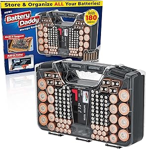 Ontel Battery Daddy Storage & Organizer Case