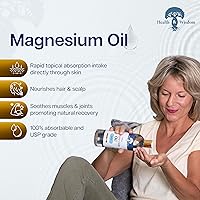 Health & Wisdom Pure Magnesium Oil 12 fl oz — image 2