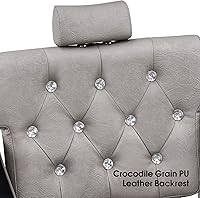 BarberPub Barber Chair Reclining Salon Chair 8132 (Silver Grey) — image 7