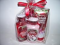 Bath & Body Works Winter Candy Apple 4-Piece Gift Set - 10oz Shower Gel, Body Lotion, Mist & Ultra Shea Cream — image 1