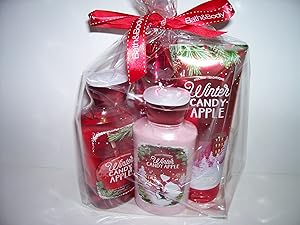 Bath & Body Works Winter Candy Apple 4-Piece Gift Set - 10oz Shower Gel, Body Lotion, Mist & Ultra Shea Cream Review