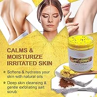 PureBellissimo Sugar Body Scrub Brightening Turmeric Exfoliant — image 3