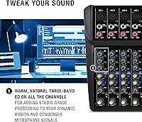 Alto Professional ZMX122FX 8-Channel Audio Mixer with Effects — image 4