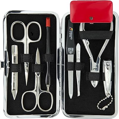 3 Swords Germany 7-Piece Manicure Pedicure Grooming Kit