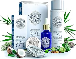 Monster&Son Organic Beard Care Growth Kit Review